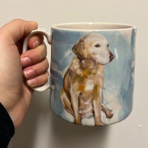 🐶 ☕️Sally Muir for Anthropologie Golden Retriever Mug
